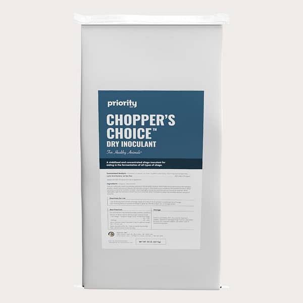 Choppers Choice™ Dry Inoculant package front view.